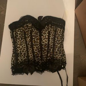 Cheetah corset